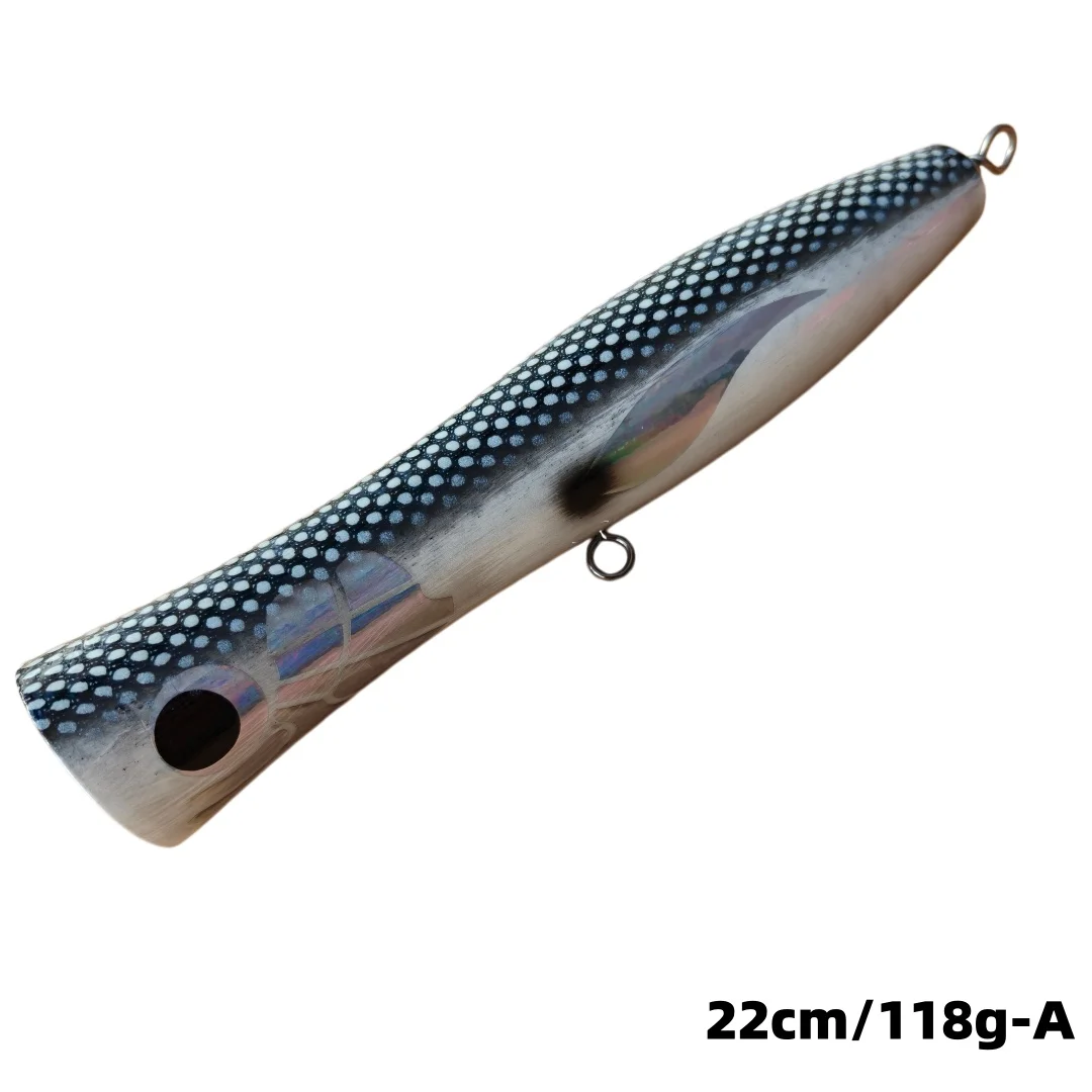Wobbler artesanal de arrastre en madera para GT y atún - imagen 2