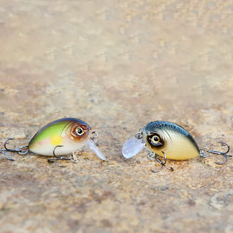LeToyO Mini Crankbait – Wobbler para trucha - imagen 4