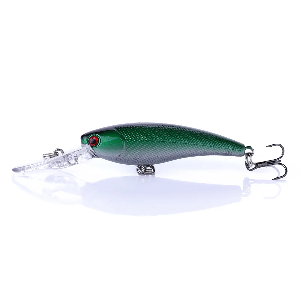 Jerkbait Minnow buceo profundo de labio largo para lubina y lucio - imagen 3
