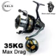 Carrete giratorio de metal con arrastre para trolling y jigging - imagen 2