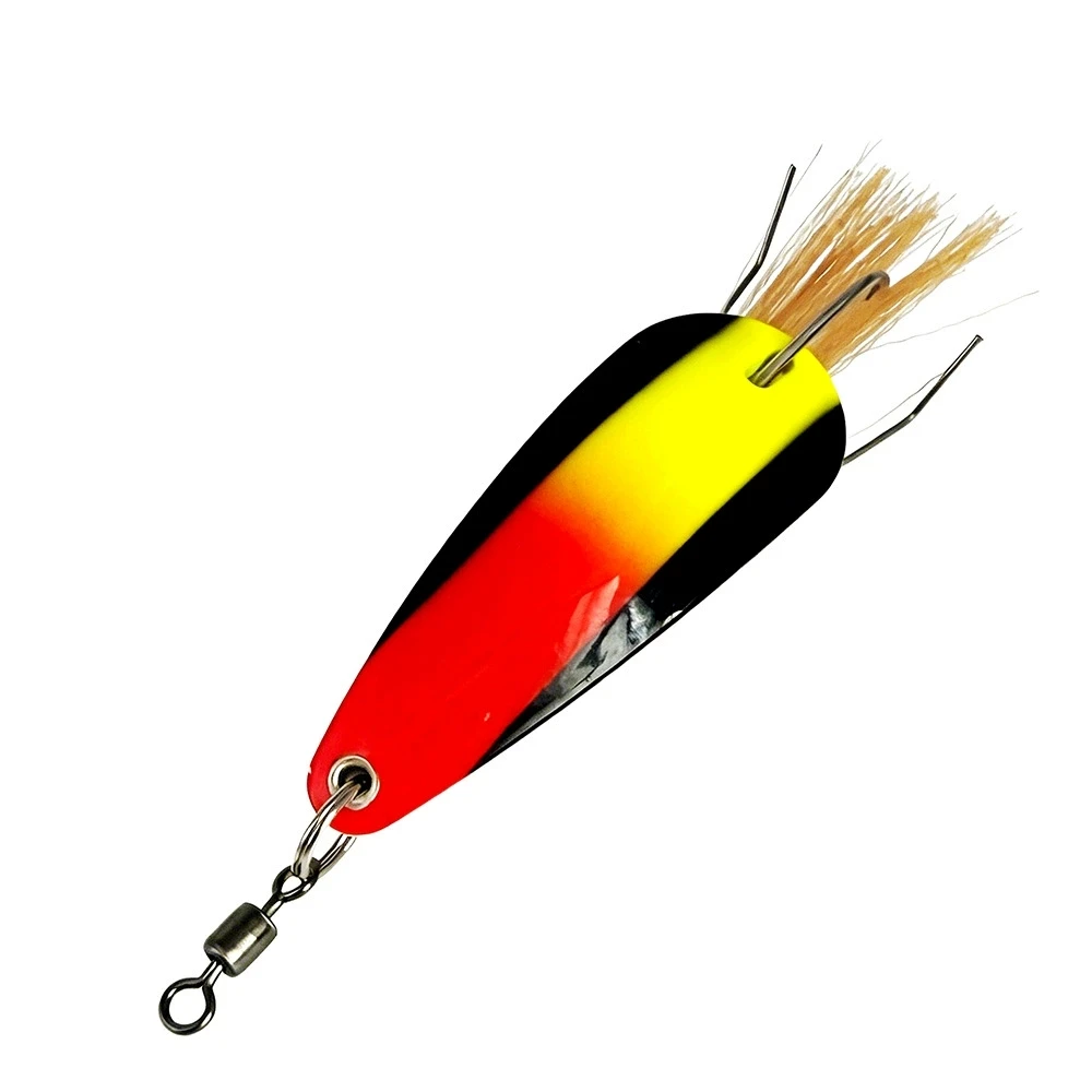 Señuelo cuchara jig metálico anti-enredos con anzuelo simple - imagen 4