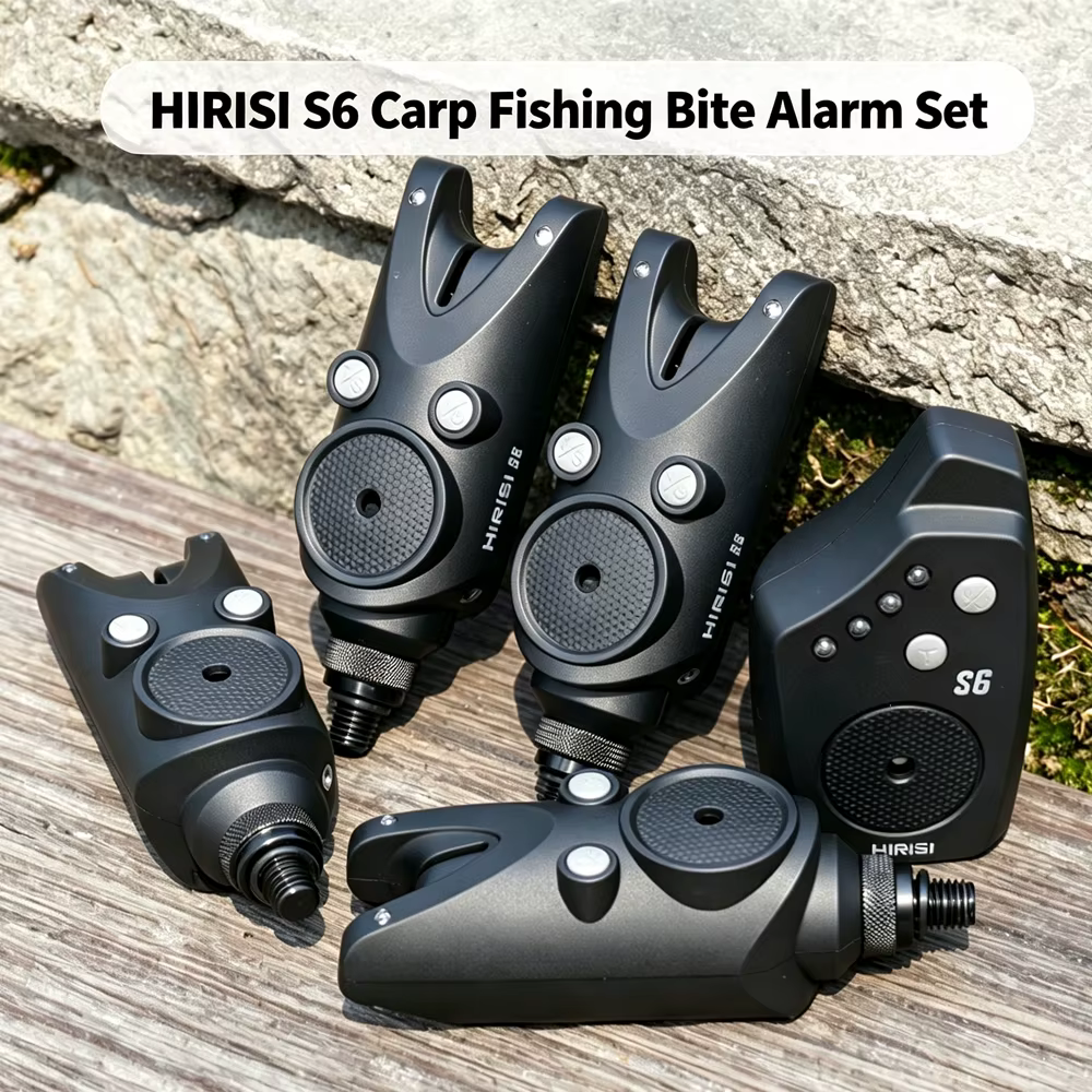 Hirisi S6 Kit Alarmas Pesca Inalámbricas Impermeables con Receptor - imagen 4