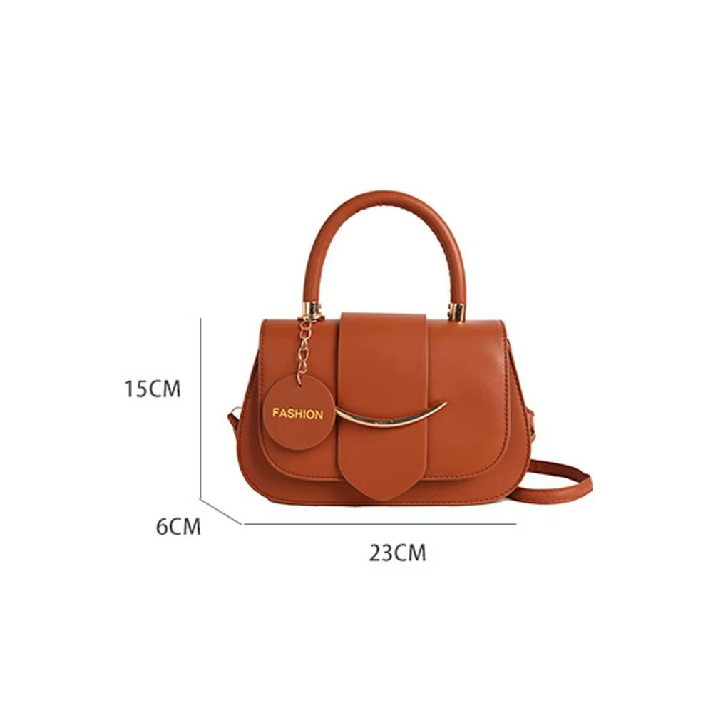 Bolso cruzado de cuero PU para mujer
