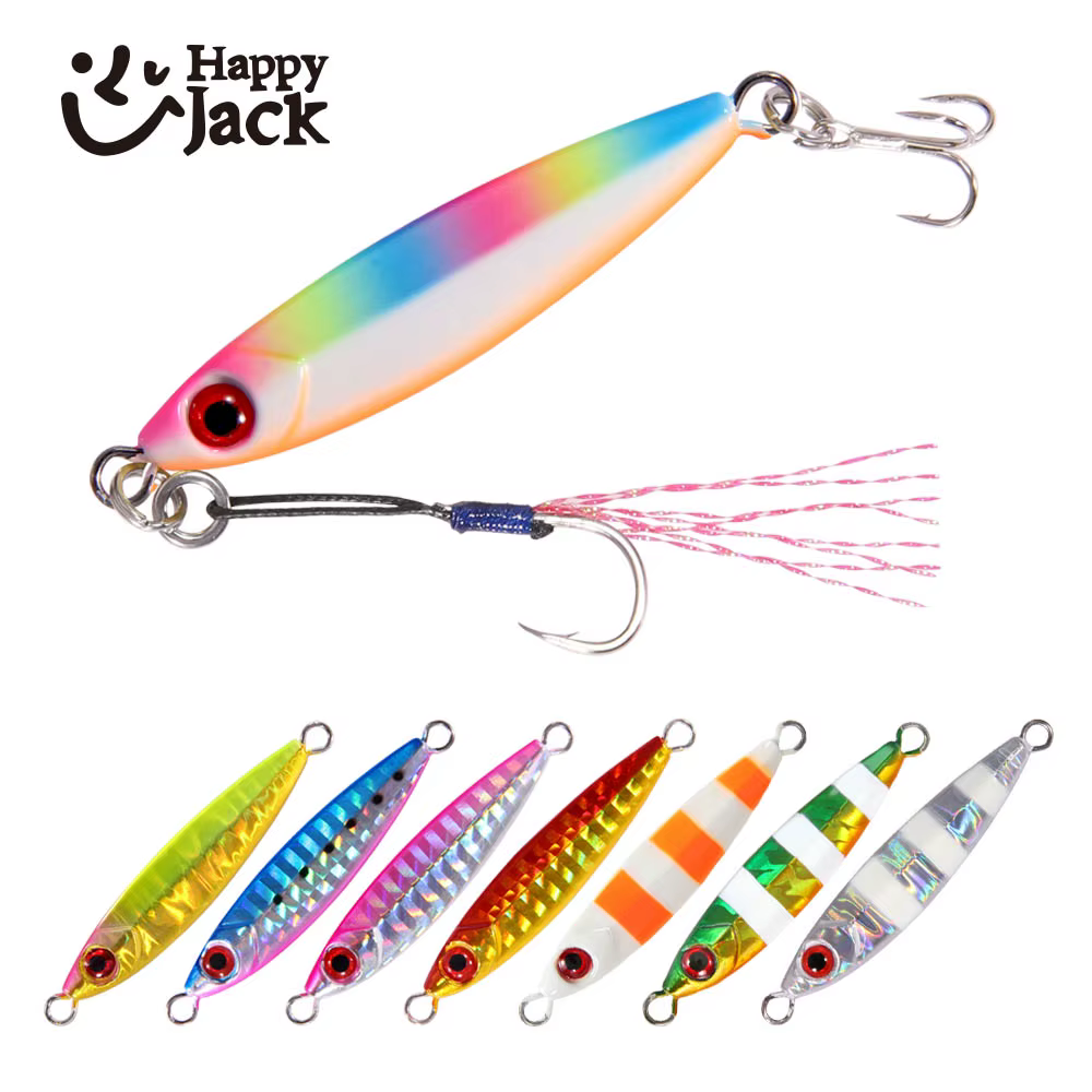 HAPPYJACK Micro Jig Metal Shore Casting – Cebo Artificial - imagen 5