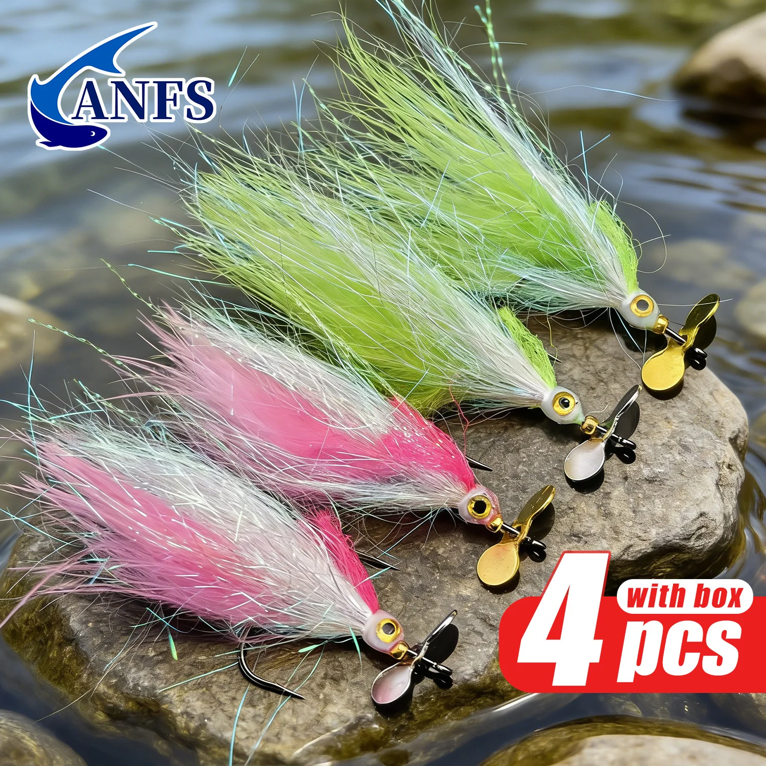 Moscas para pesca de trucha del kit ANFS