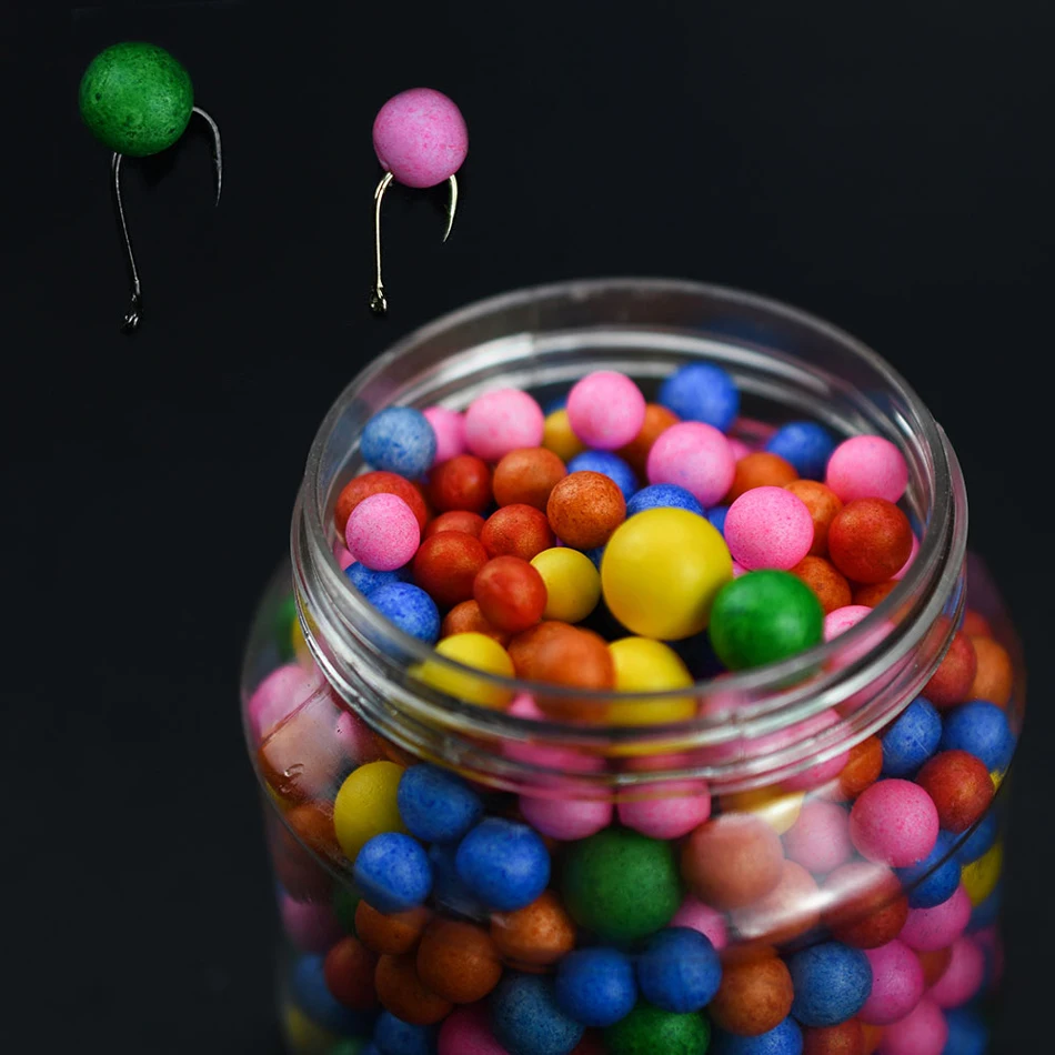 Perlas multicolor de espuma para montaje de carpa europea