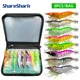 ShareShark señuelos de vinilo camarón que brillan en oscuridad - imagen 4