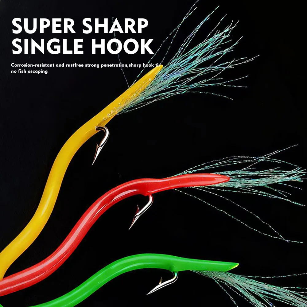 Jigs cuchara agua salada con cola – Stripers - imagen 5