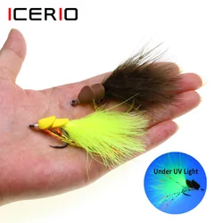 ICERIO Streamer – Cebo espuma para lubina y trucha