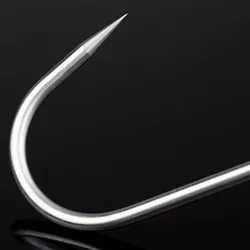 Garfio telescópico de pesca marítima de acero inoxidable con agarre