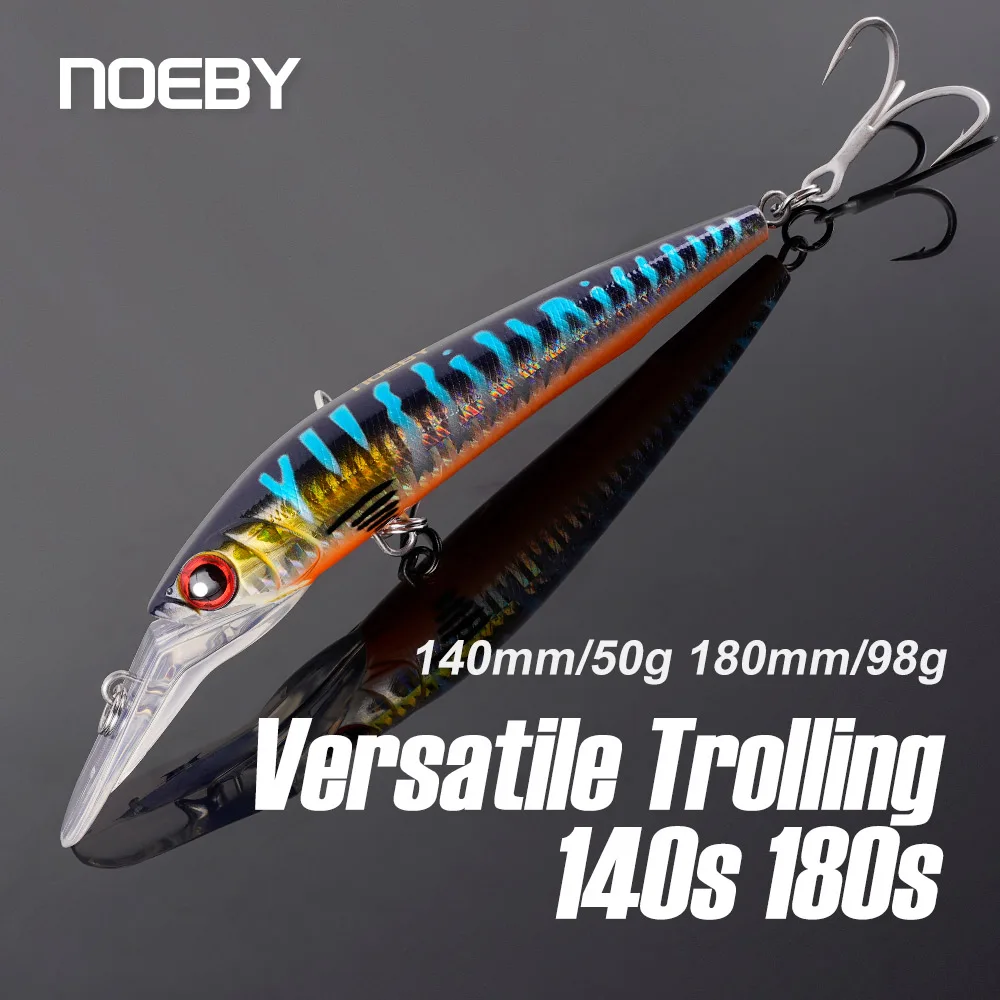 NOEBY Pececillo hundido 140mm 50g – Lubina agua salada - imagen 2