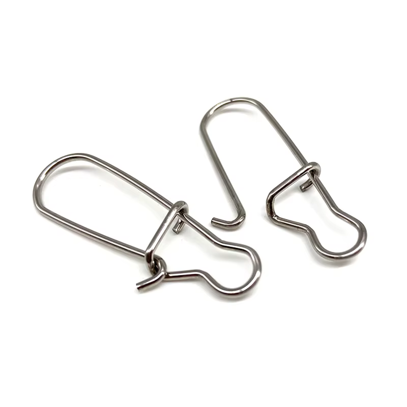 Conector SUS304 para anzuelos – Clip pesca vinilo giratorio - imagen 4
