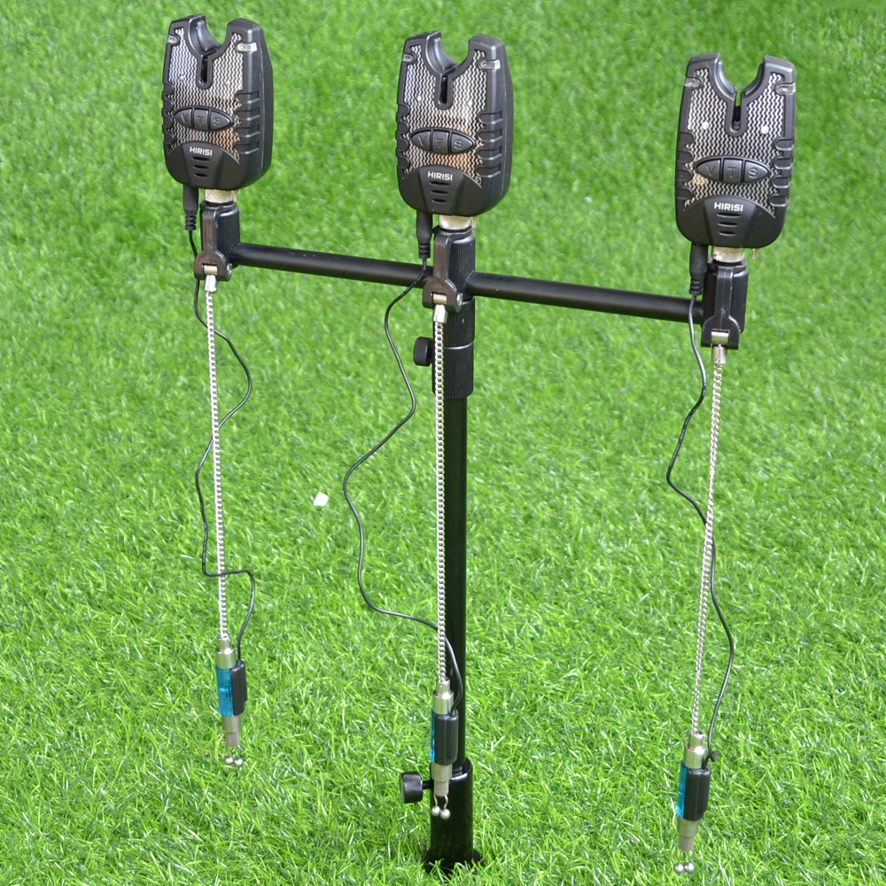 Alarmas de pesca para carpa con LED azul y swinger resistente al agua - imagen 3