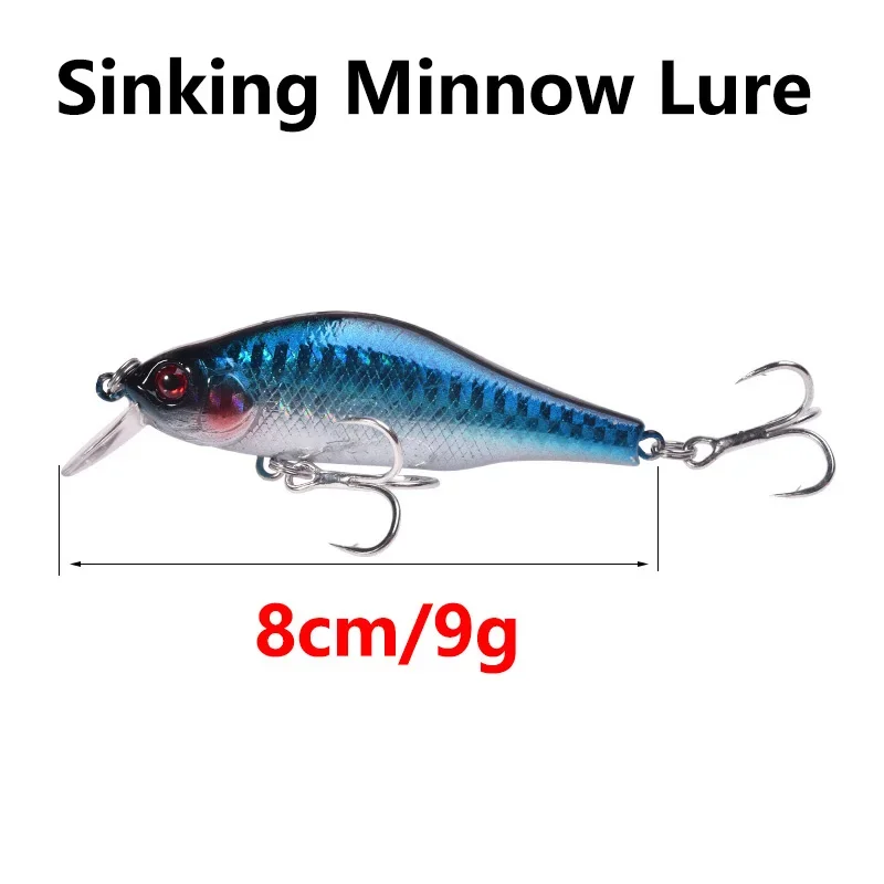 Señuelo Minnow Hundido Magnético para Lubina y Lucio - imagen 3