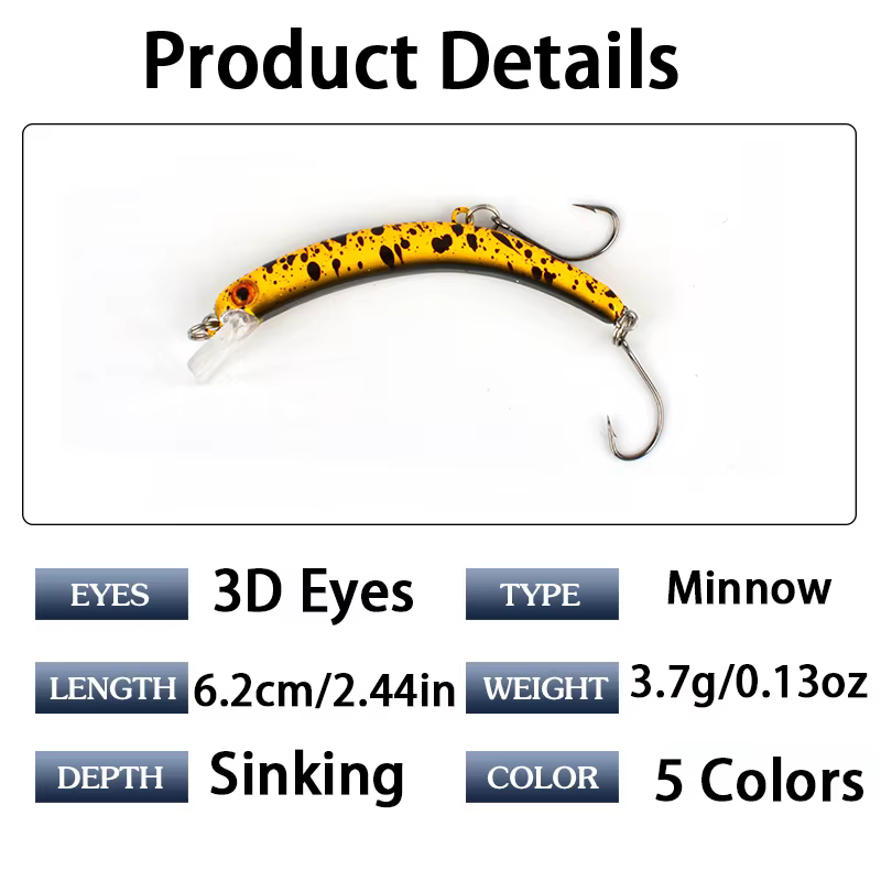 Señuelo Minnow para lubina – Crankbait, Popper y Wobbler