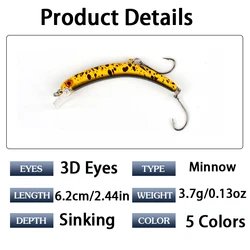 Señuelo Minnow para lubina – Crankbait, Popper y Wobbler