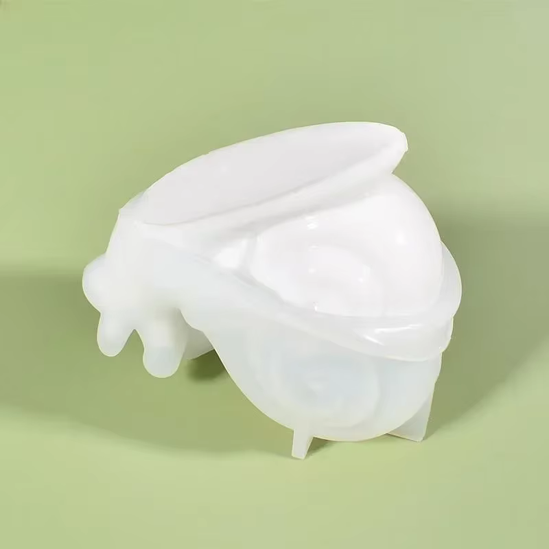 Molde silicona caracol para fabricar señuelos de pesca con resina - imagen 4