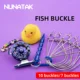 NUNATAK Cierres metálicos para peces vivos de acero inoxidable - imagen 2