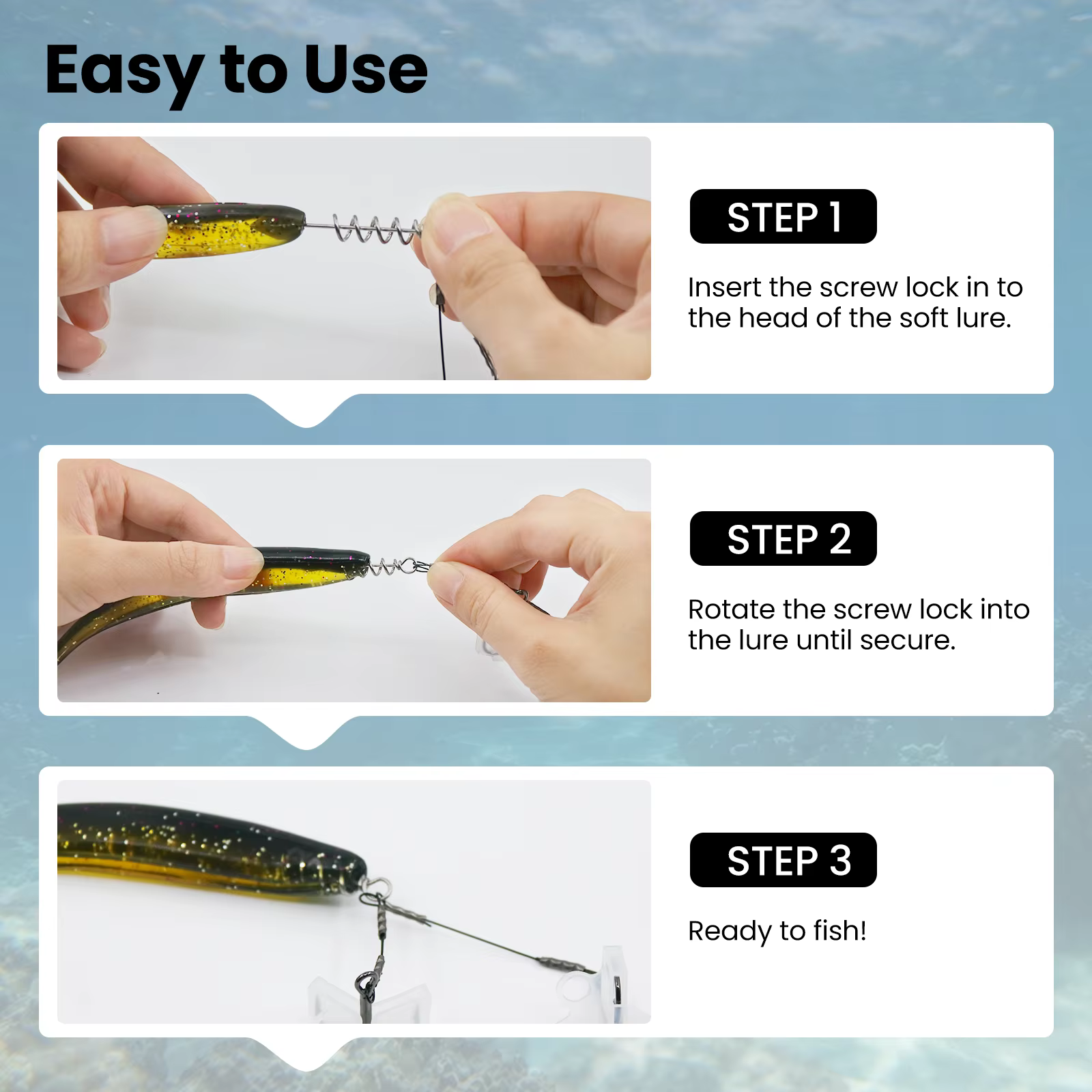 Anzuelos Stinger 9KM triples – Para swimbait y señuelos blandos - imagen 4
