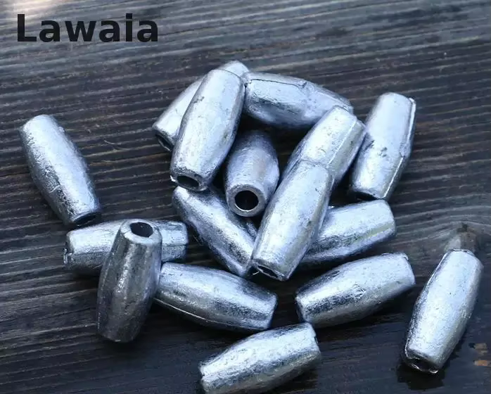 Lawaia red de lance con plomos acero, fundida a mano