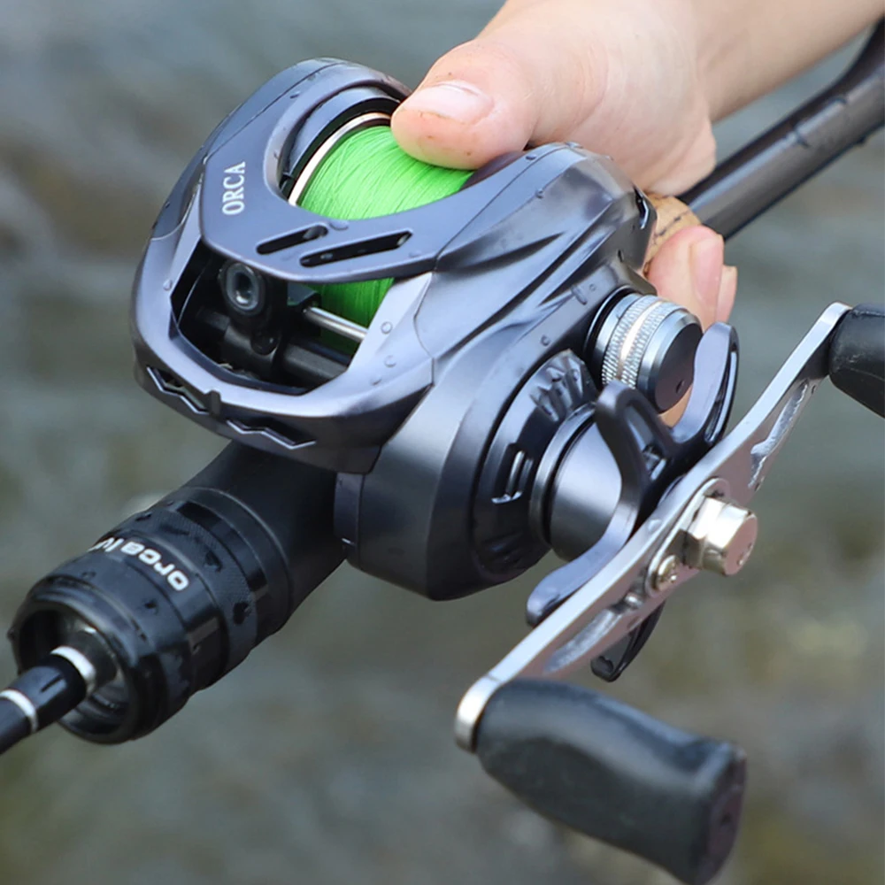 Carrete de fundición de pesca para arrastre potente y suave - imagen 2