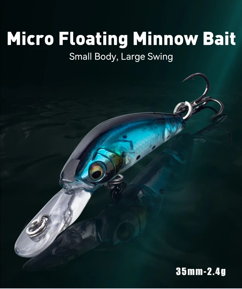 Micro Minnow 35 mm y 2.4 g