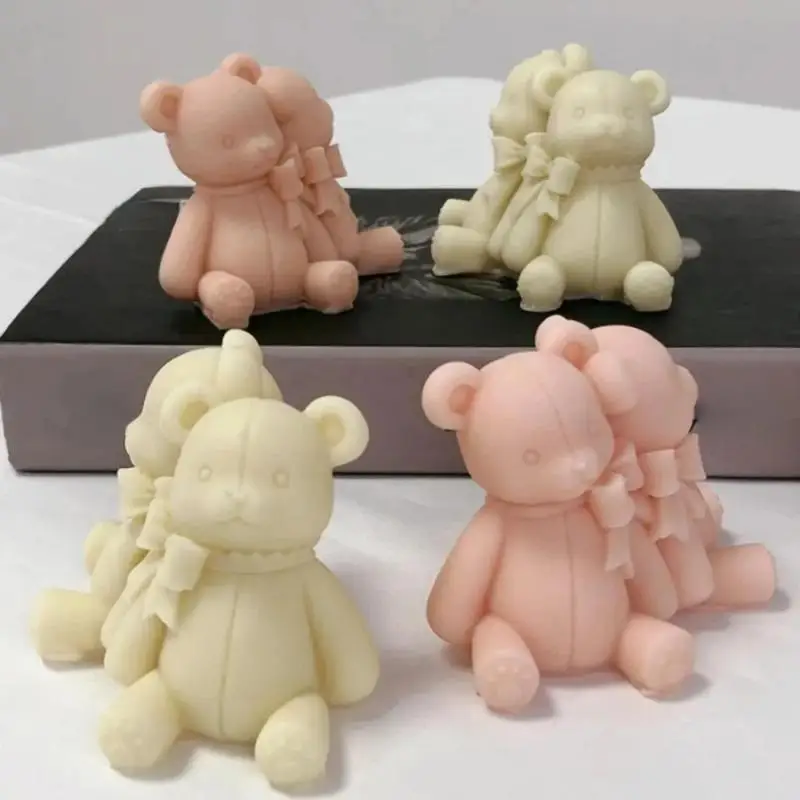 Molde silicona oso enamorado para vinilo, resina y cebo - imagen 4