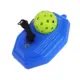 Entrenador de pickleball octogonal azul con base de rebote - imagen 3