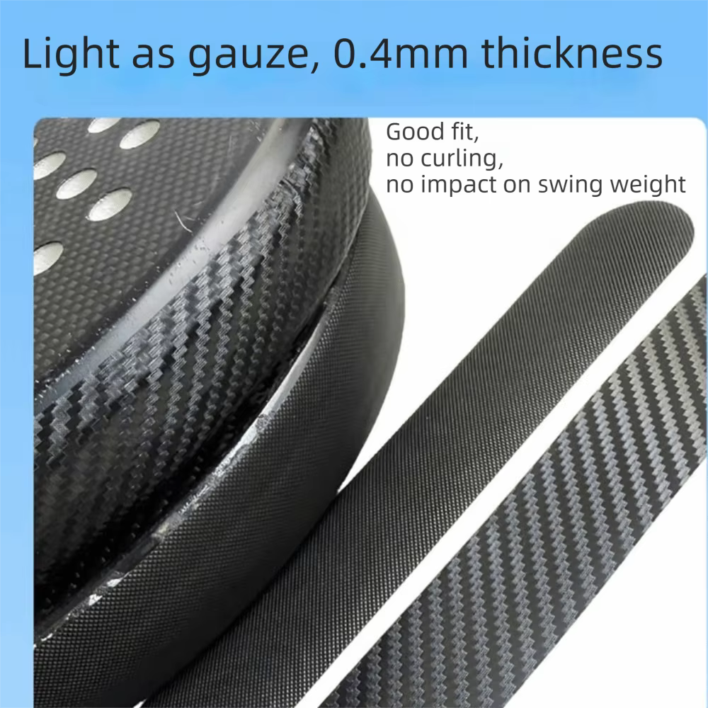 Pegatina protectora para raqueta de Pickleball y Tenis – TPU impermeable - imagen 2