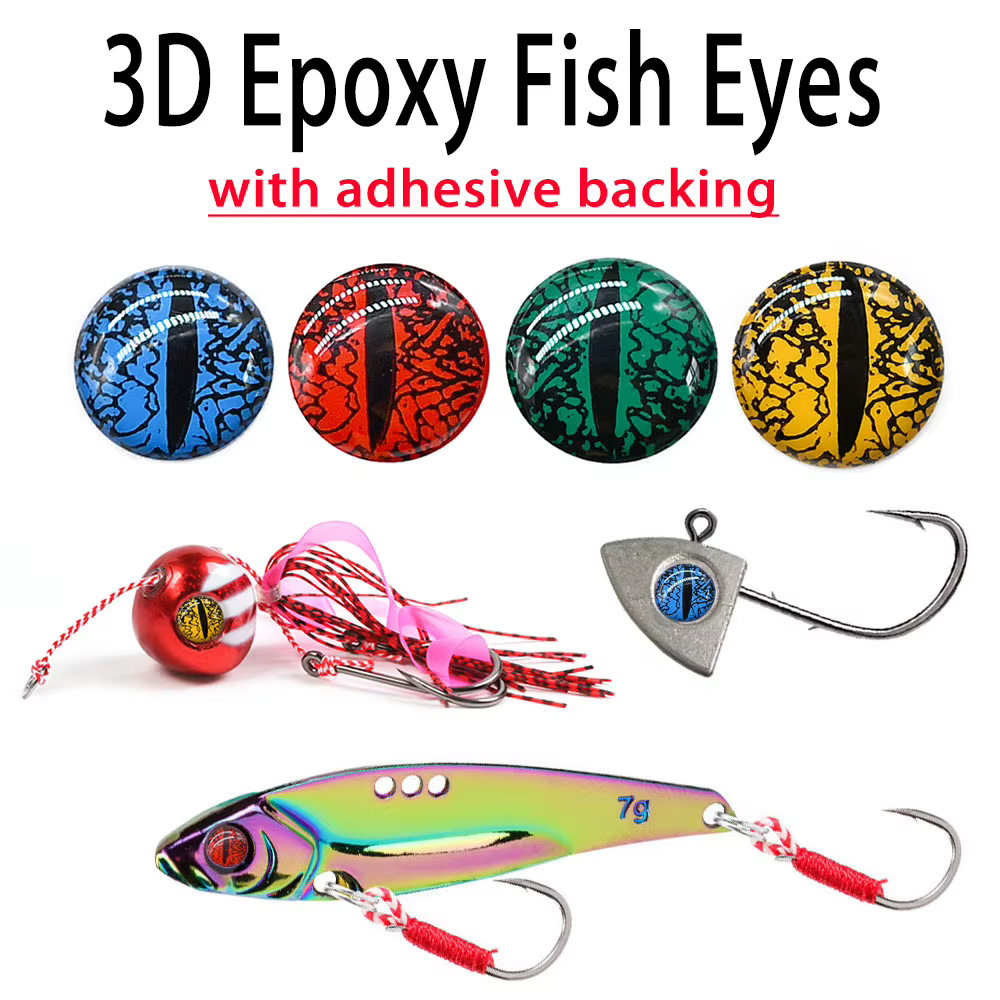 MNFT- Ojos para moscas cangrejo y camarón – accesorios DIY pesca