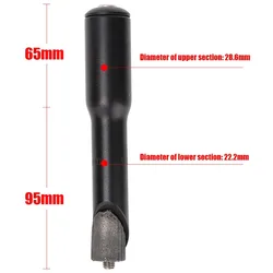 Extensor manillar aluminio MTB – Elevador negro de fácil montaje