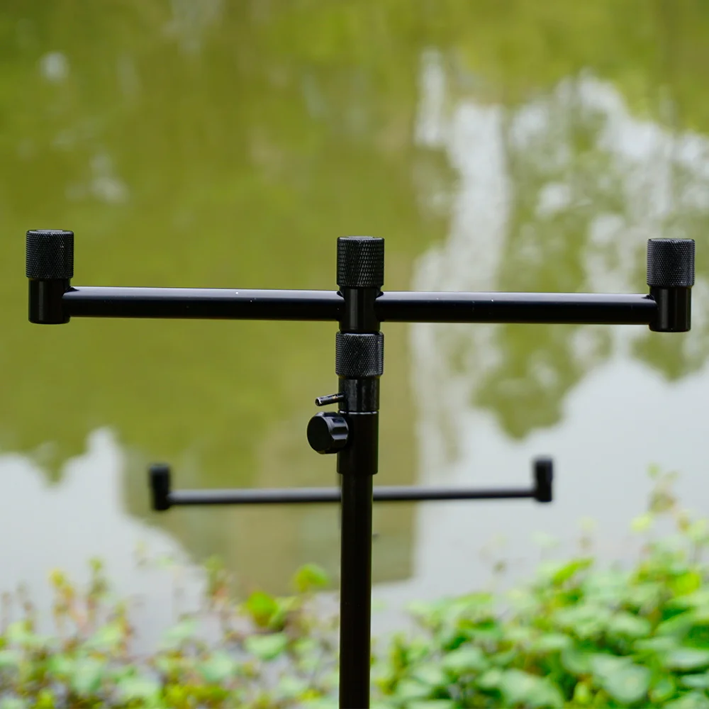 Soporte ligero para cañas de carpa con barras en aluminio - imagen 4