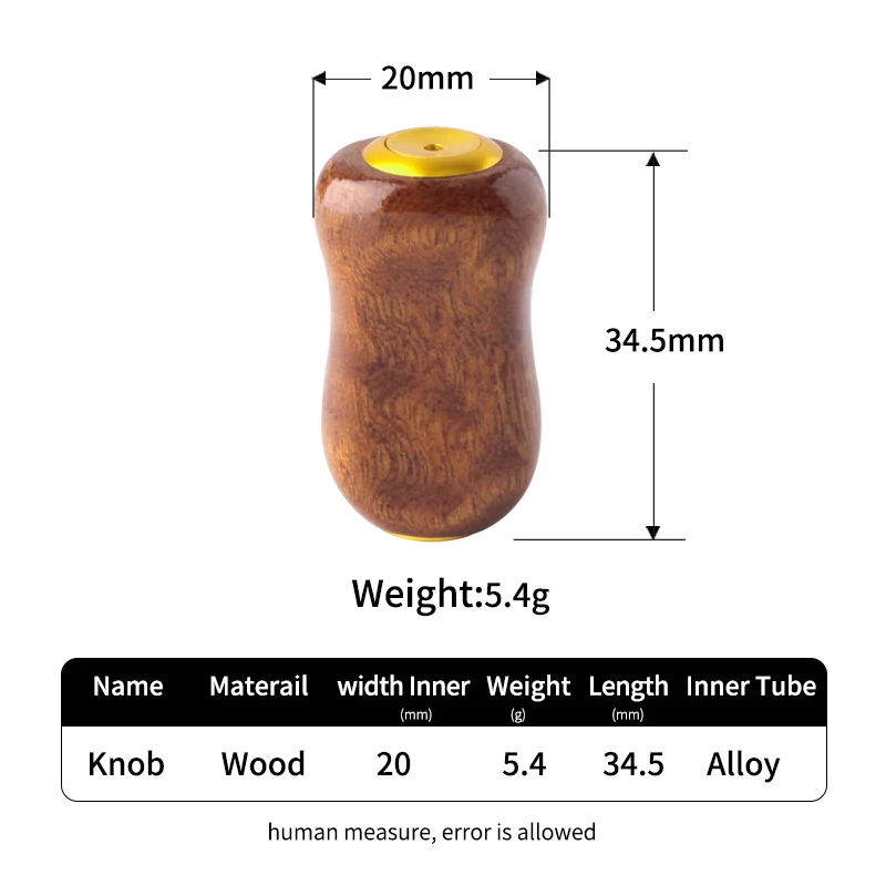Perilla Carrete Kawa Palisandro – Para Spinning y Casting - imagen 2