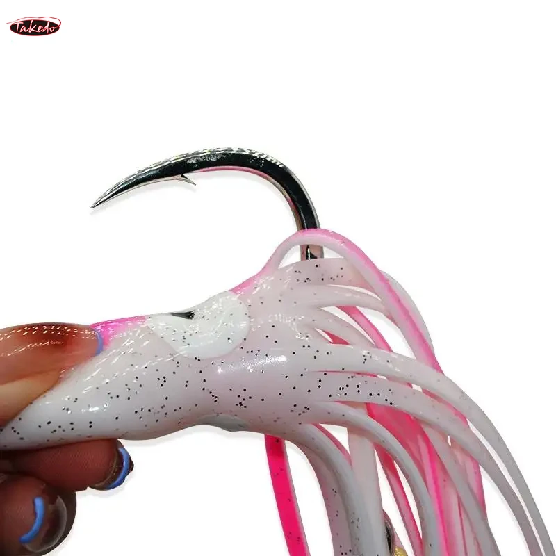 Anzuelo jigging TAKEDO JY52 de plástico blando para pulpo - imagen 4