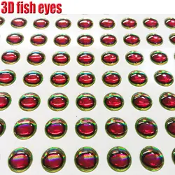 Ojos de Pez 3D en 5mm y 6mm – colores variados