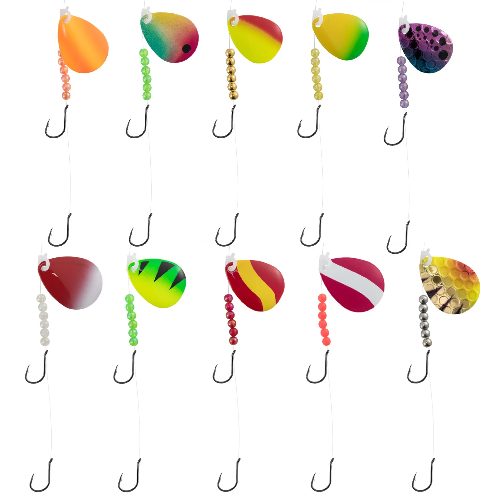 Aparejo surf para lucioperca cebo vivo con anzuelos Octopus Colorado - imagen 4