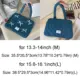 Funda portátil de mezclilla lavada bordada para MacBook - imagen 4