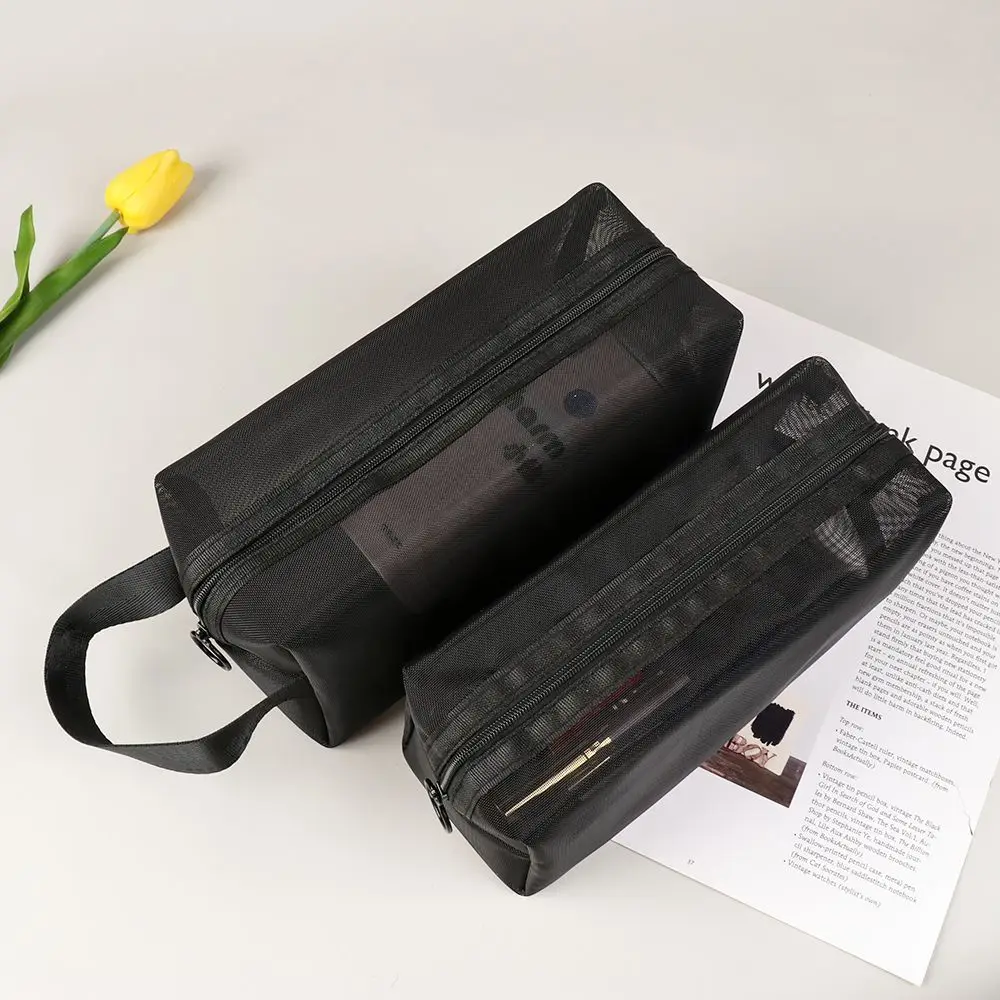 Bolsa de cosméticos de malla para organizador de viaje - imagen 2
