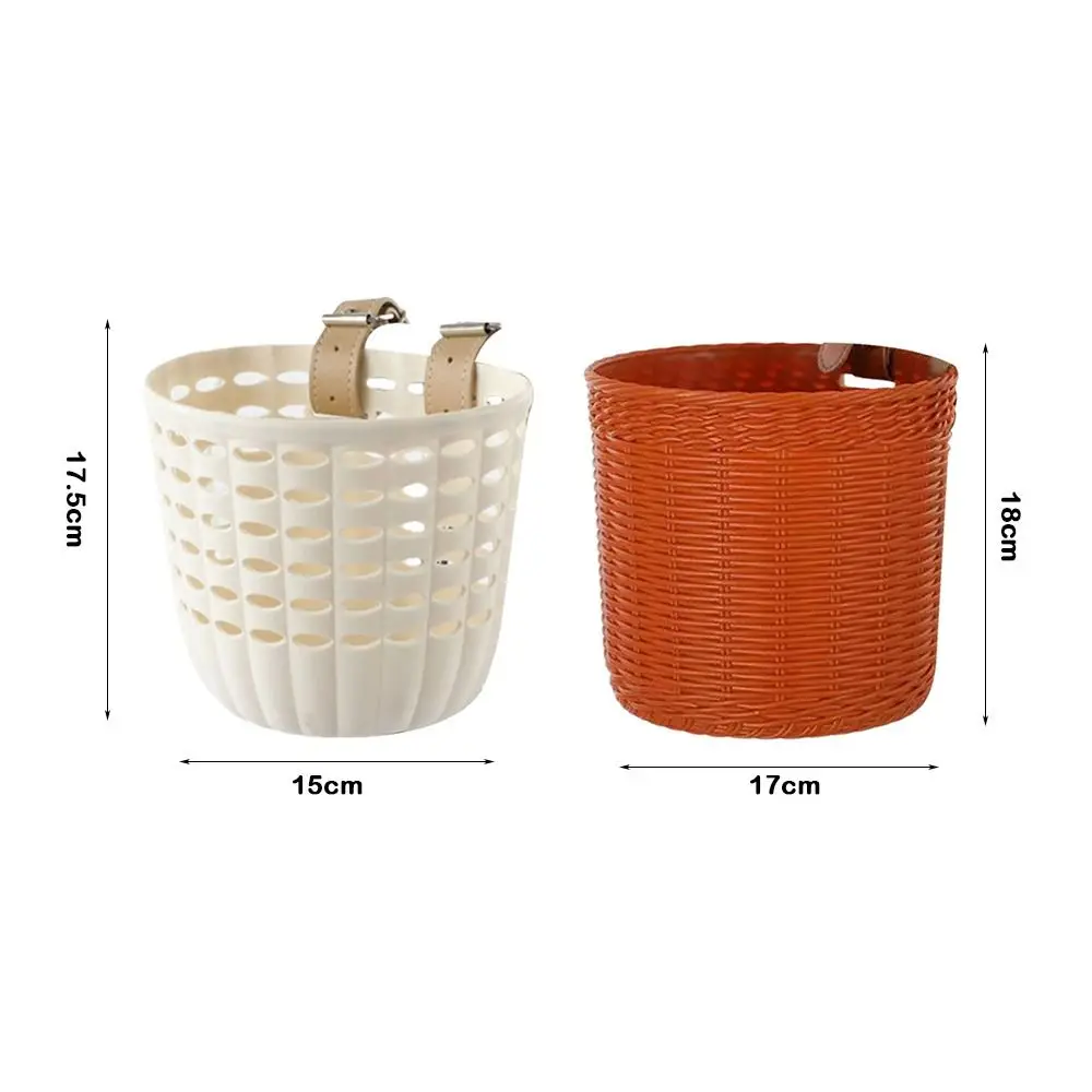 Cesta delantera retro con asa