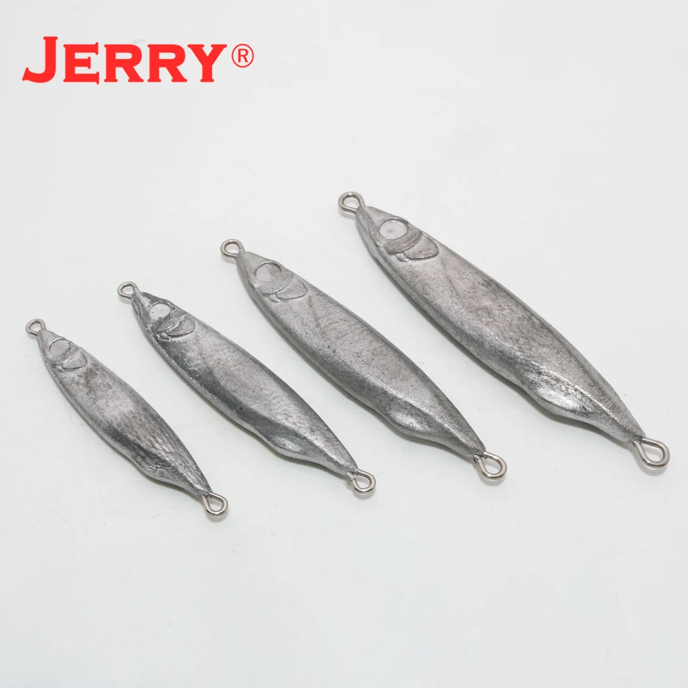 Señuelo Jig Metálico Jerry Pike para lubina en costa – sin pintar - imagen 3