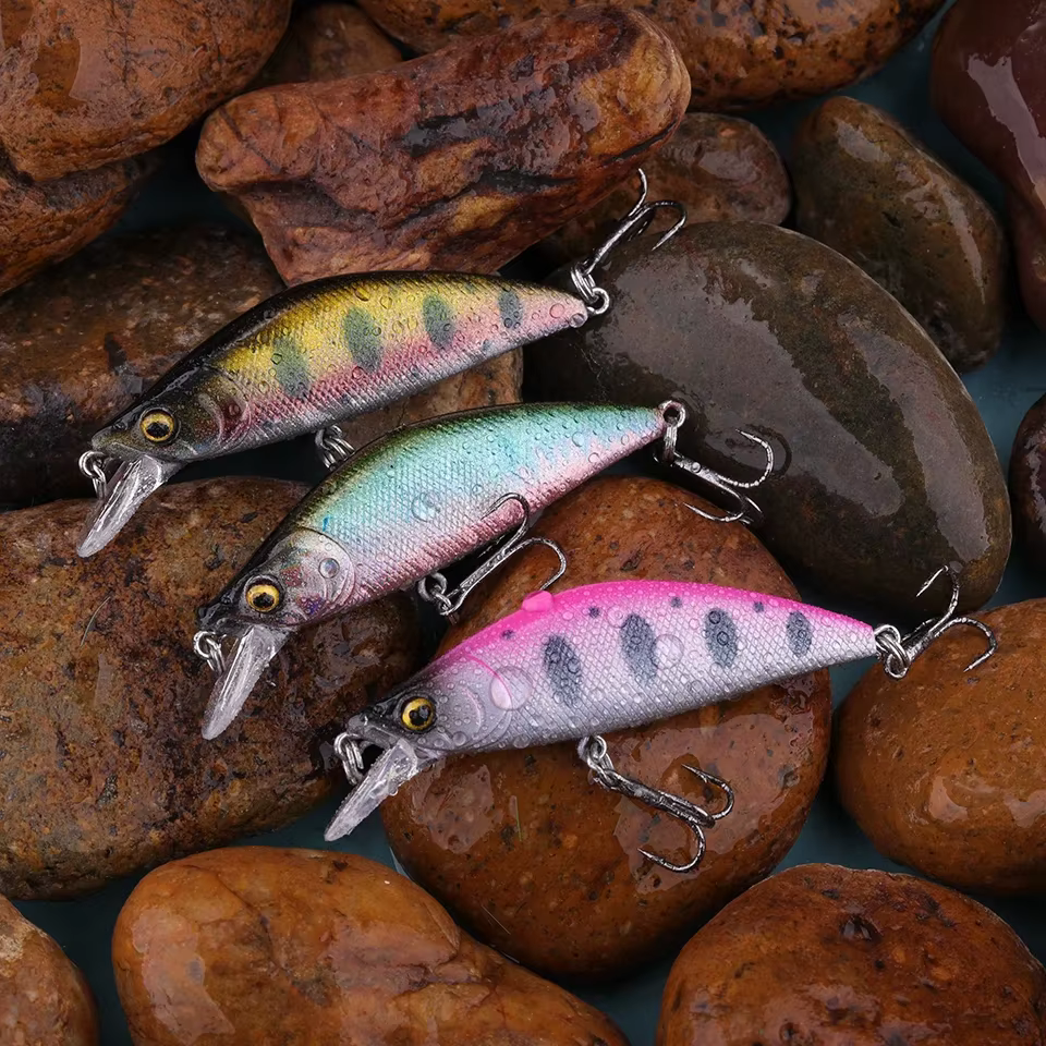 WALK FISH Señuelo de pesca cebo duro para trucha lucio pececillos - imagen 5