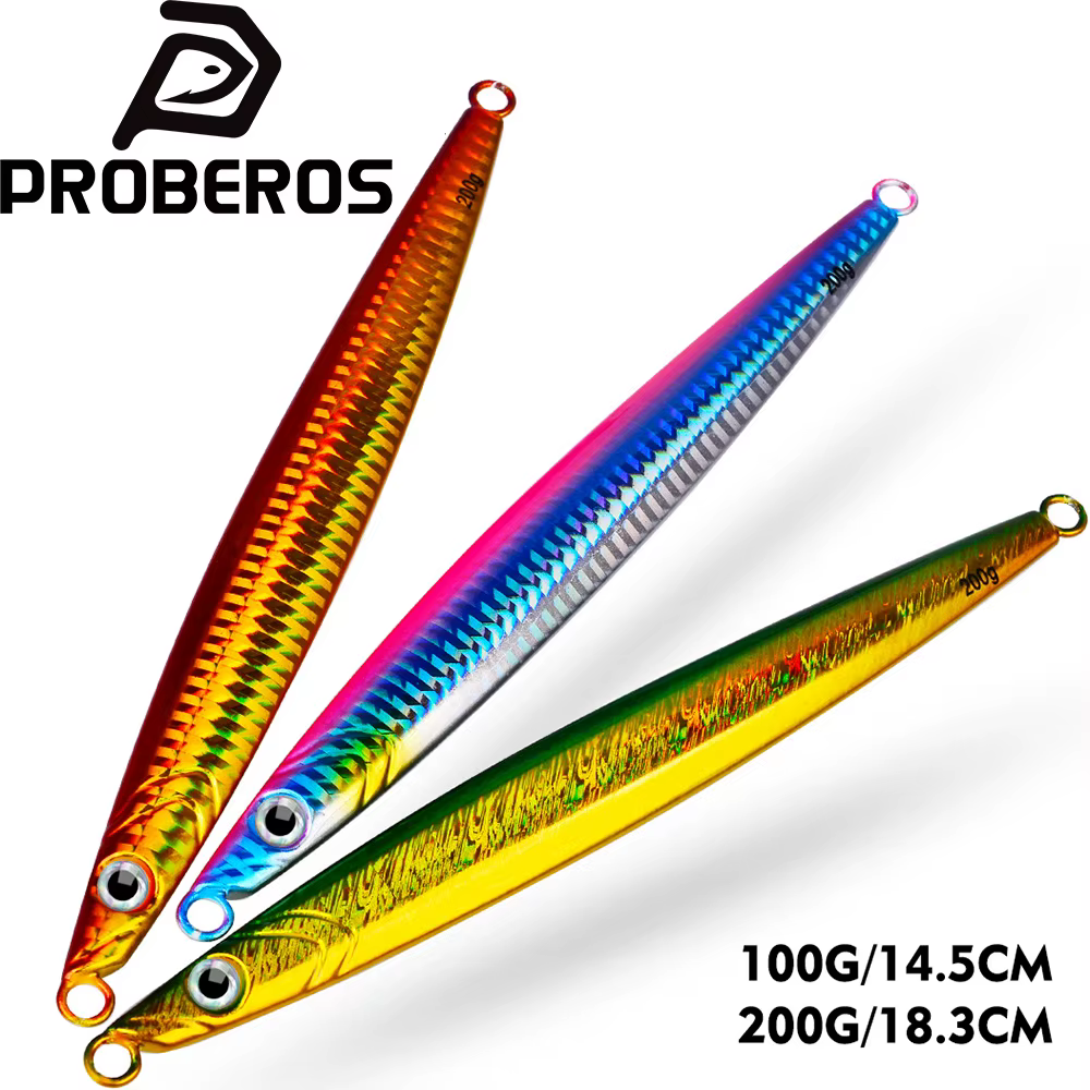 PROBEROS Slow Jig Metálico – Señuelo para Jigging Costero Acción Lenta - imagen 5
