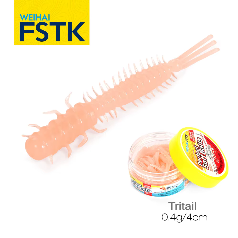 FSTK Cebo Silicona Trucha – Señuelo de Gusano Flexible - imagen 2