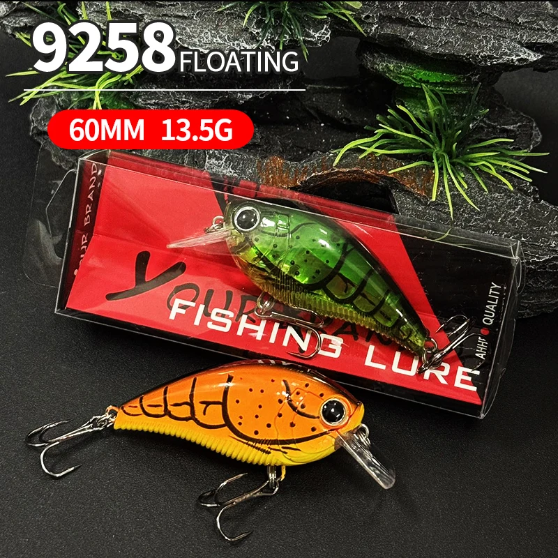 Crankbait flotante jerkbait para lucio y lubina, acción profesional - imagen 4