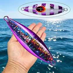 Jig metálico de hundimiento lento para lubina – señuelo resistente