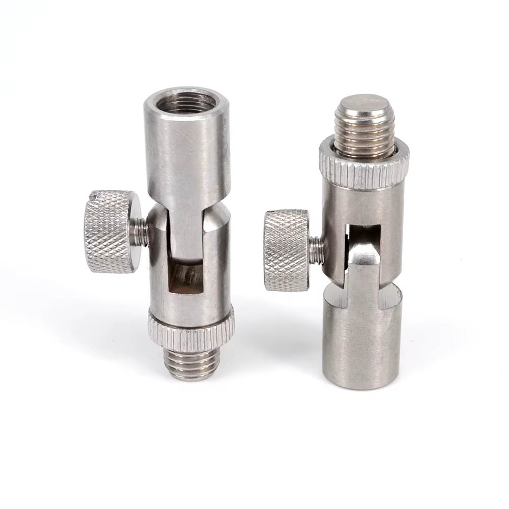 Connector AQ203 para varilla de carpa – Acero inoxidable - imagen 4