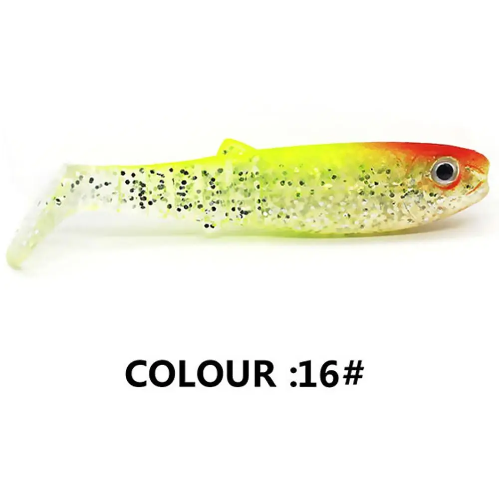 Señuelo de vinilo cola en T para pesca en agua dulce - imagen 2