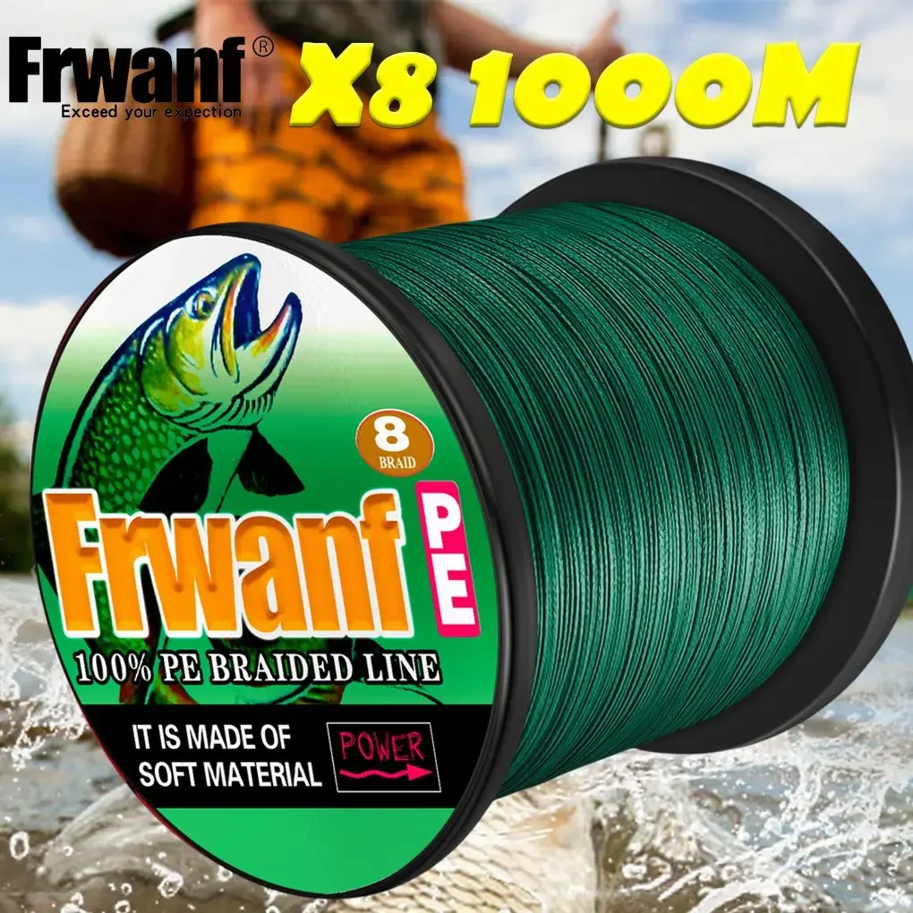 Frwanf Línea Trenzada PE – Sedal de alto rendimiento para pesca