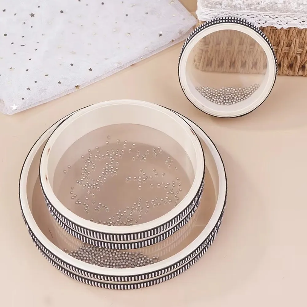 Tambor de Cuentas forma ola oceánica Montessori en madera para bebés - imagen 3