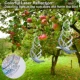 Repelente de aves espiral láser reflectante colgante para jardín - imagen 4